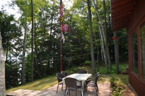 Beechwood Cottage front patio